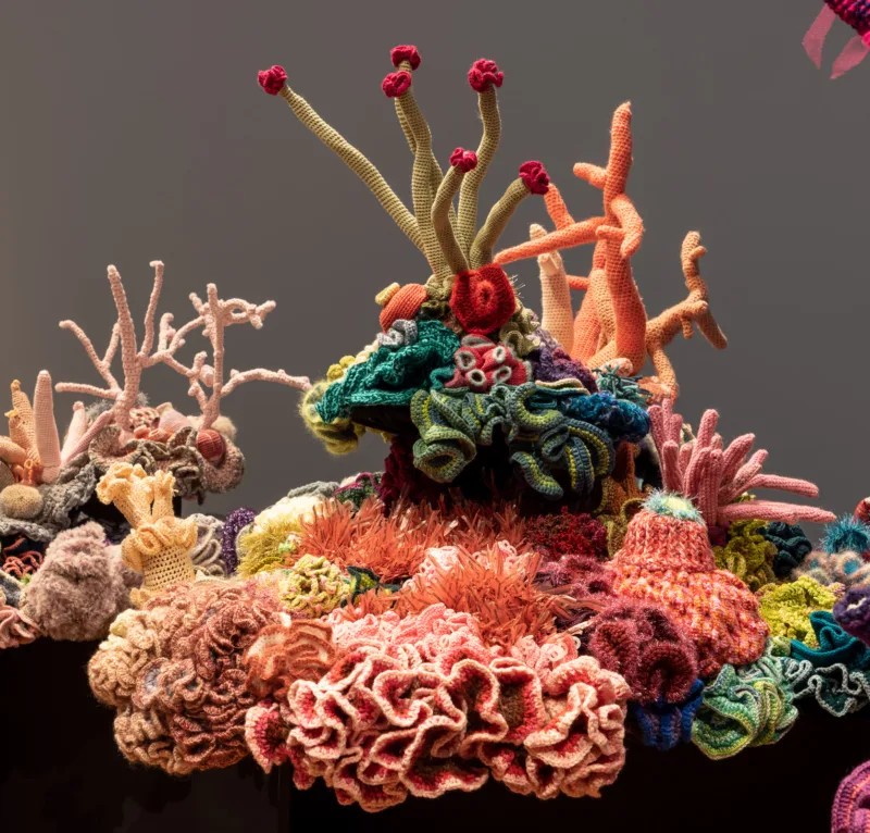 Crochet Coral Reef by Margaret and Christine Wertheim
